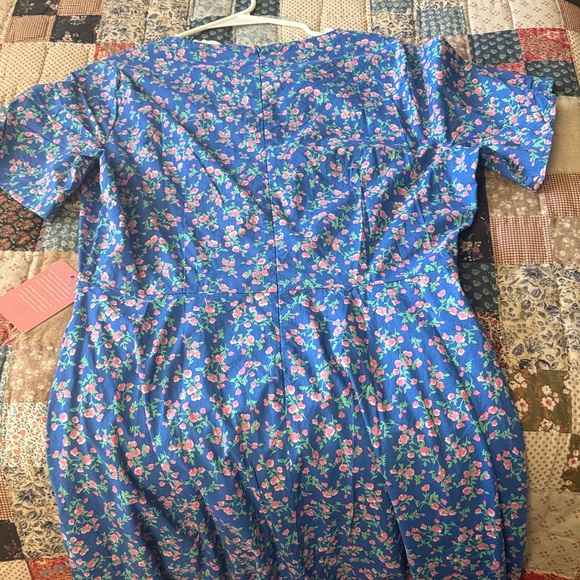 Ivy City Co Allie Dress in Royal Blue Midi Dress 10 NWT - Picture 4 of 9